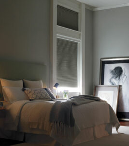 gray room darkening cellular blinds