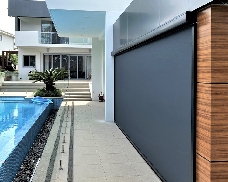 outdoor screens from Progressive Screens as exterior screen shades in Omaha