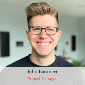 John Baumert, member of the Lūmora team of window covering professionals in Omaha