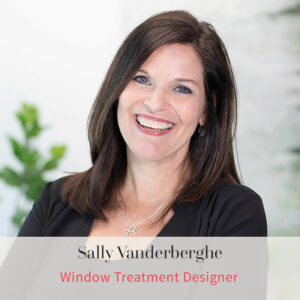 Sally Vandeberghe, member of the Lūmora team of window covering professionals