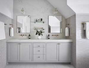 white bathroom