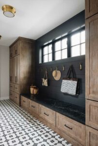 entryway organized home